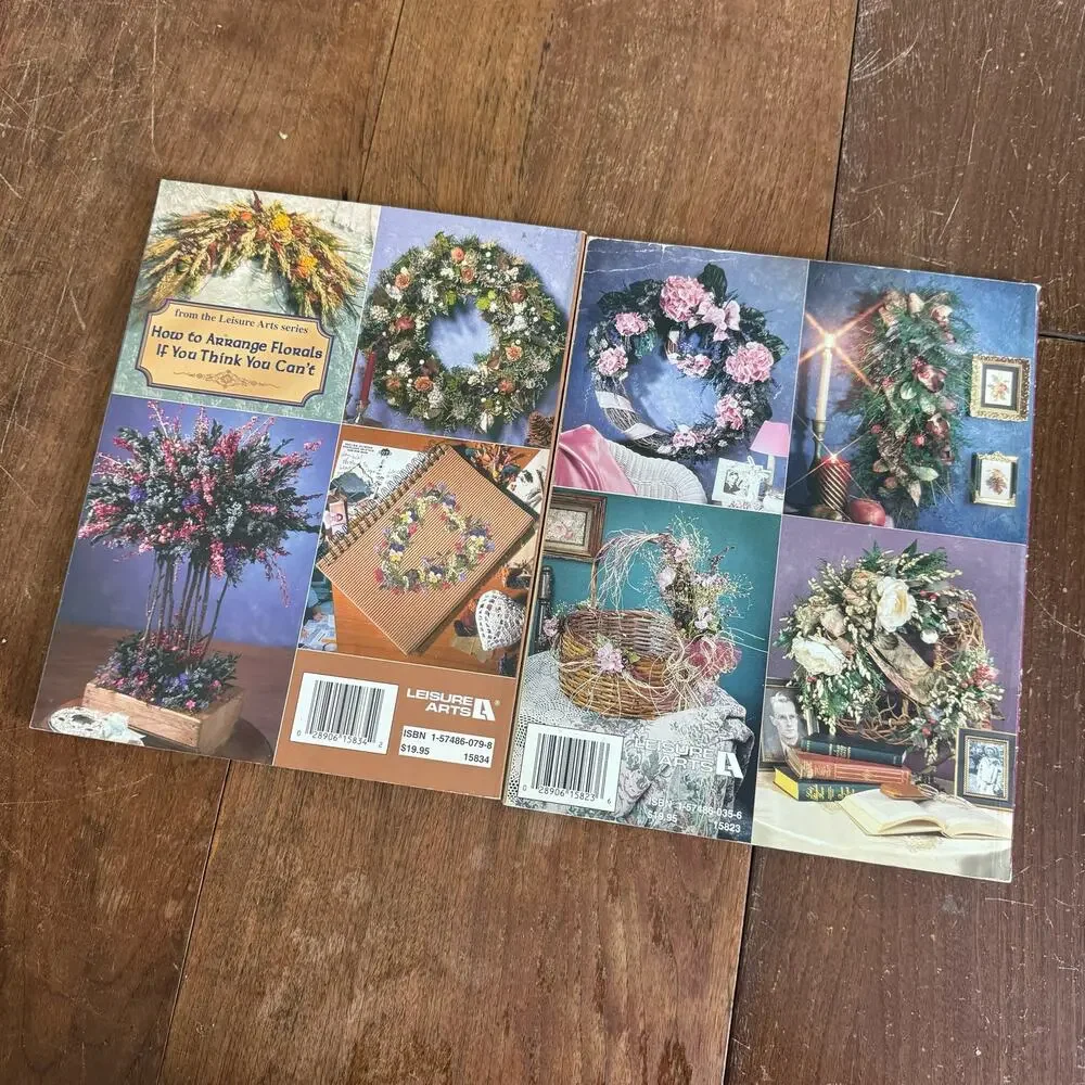 Bundle 2 How to Arrange Dried Florals if You Think You Can't floral design books